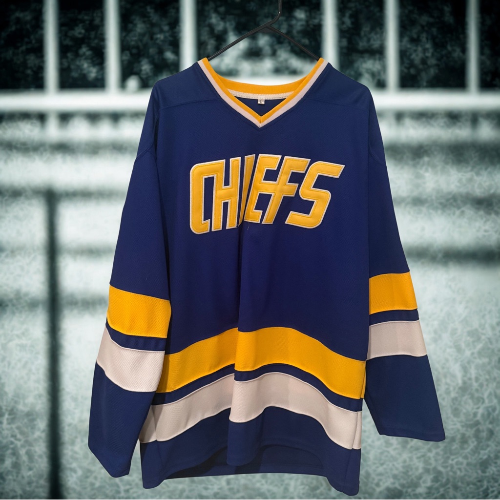 Hanson Brothers Chiefs Jersey  Mad Bros Brand  Never Worn